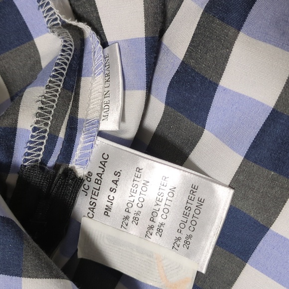 Vintage JC de Castelbajac Sleeveless Checkered Blouse - Picture 14 of 14